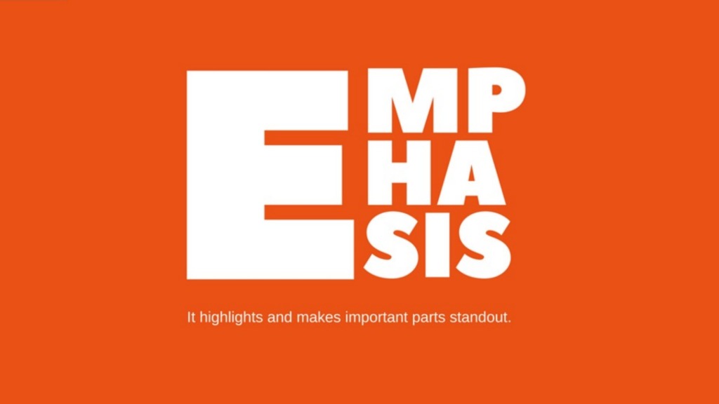 emphasis