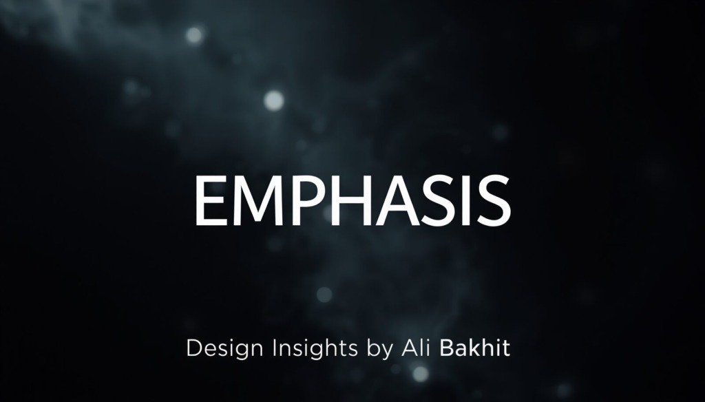 emphasis