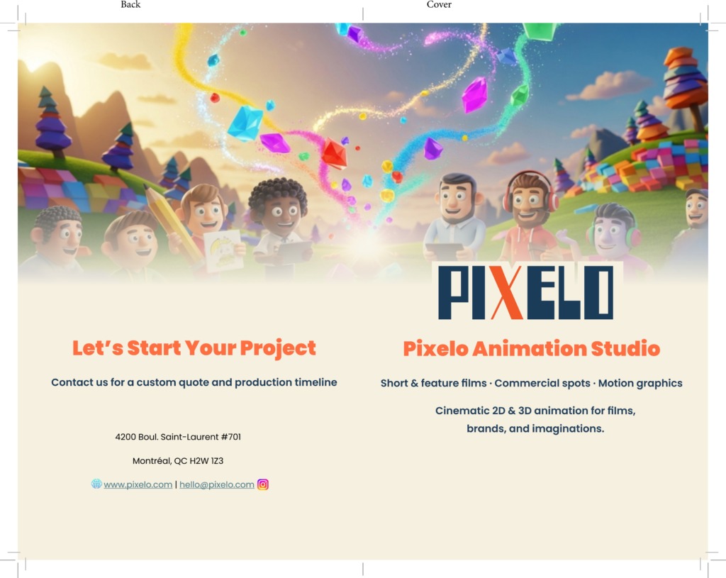 pixelo brochure