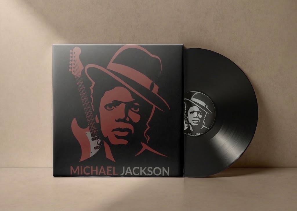 michael jackson vinyl album deisgn