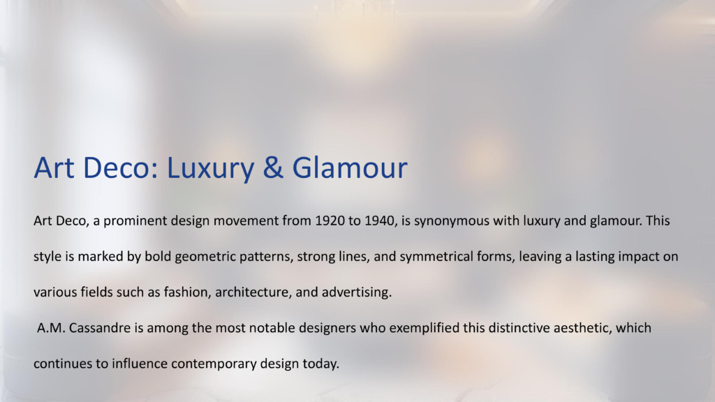 art deco
