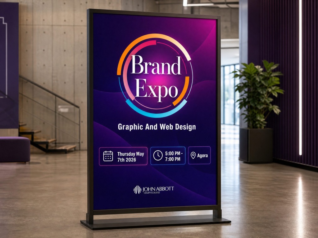 brand expo poster event