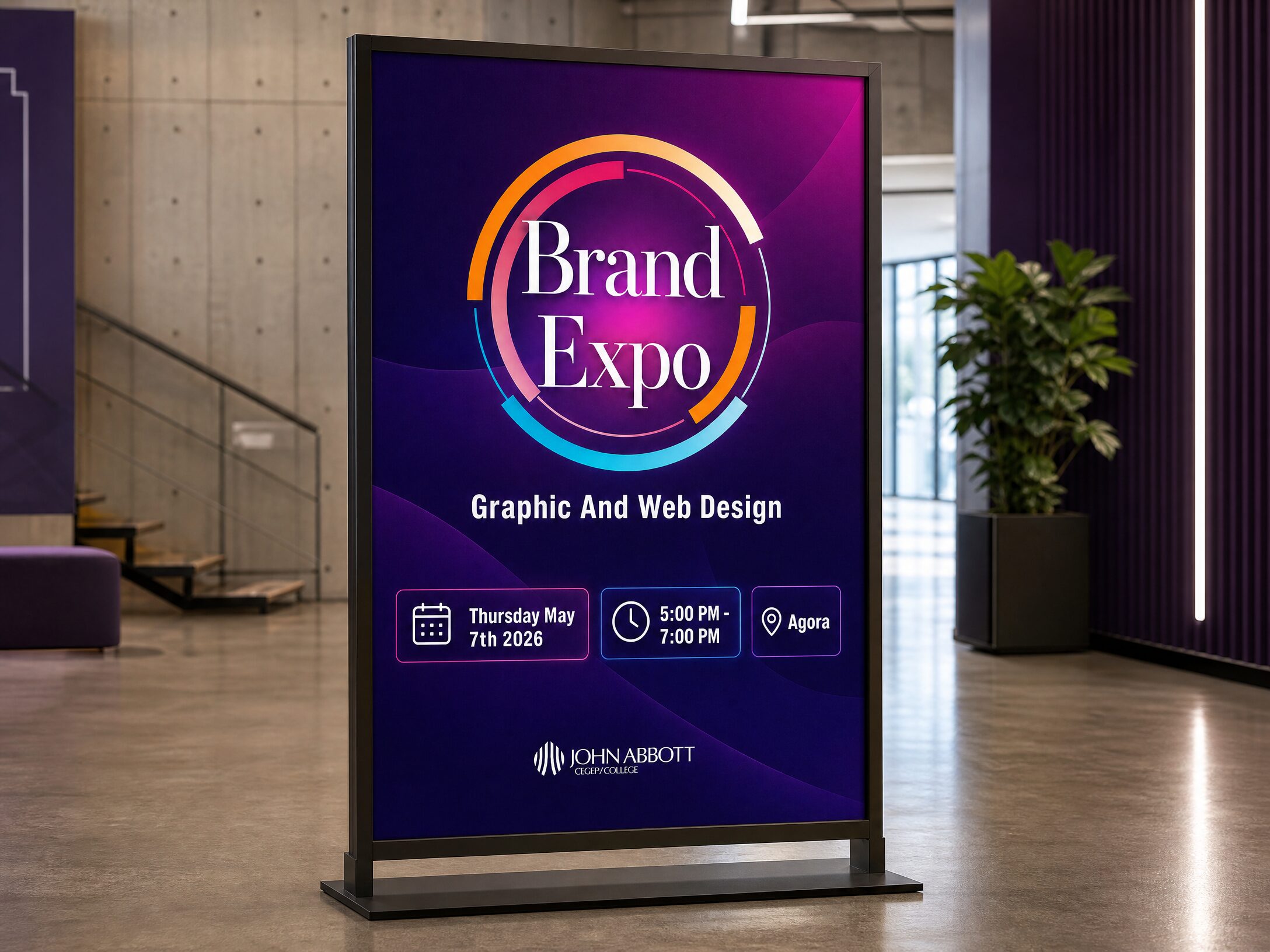 brand expo poster event
