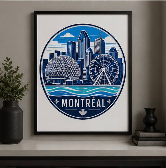 🎡 CASE STUDY 2: MONTREAL DYNAMIC CIRCULAR BADGE